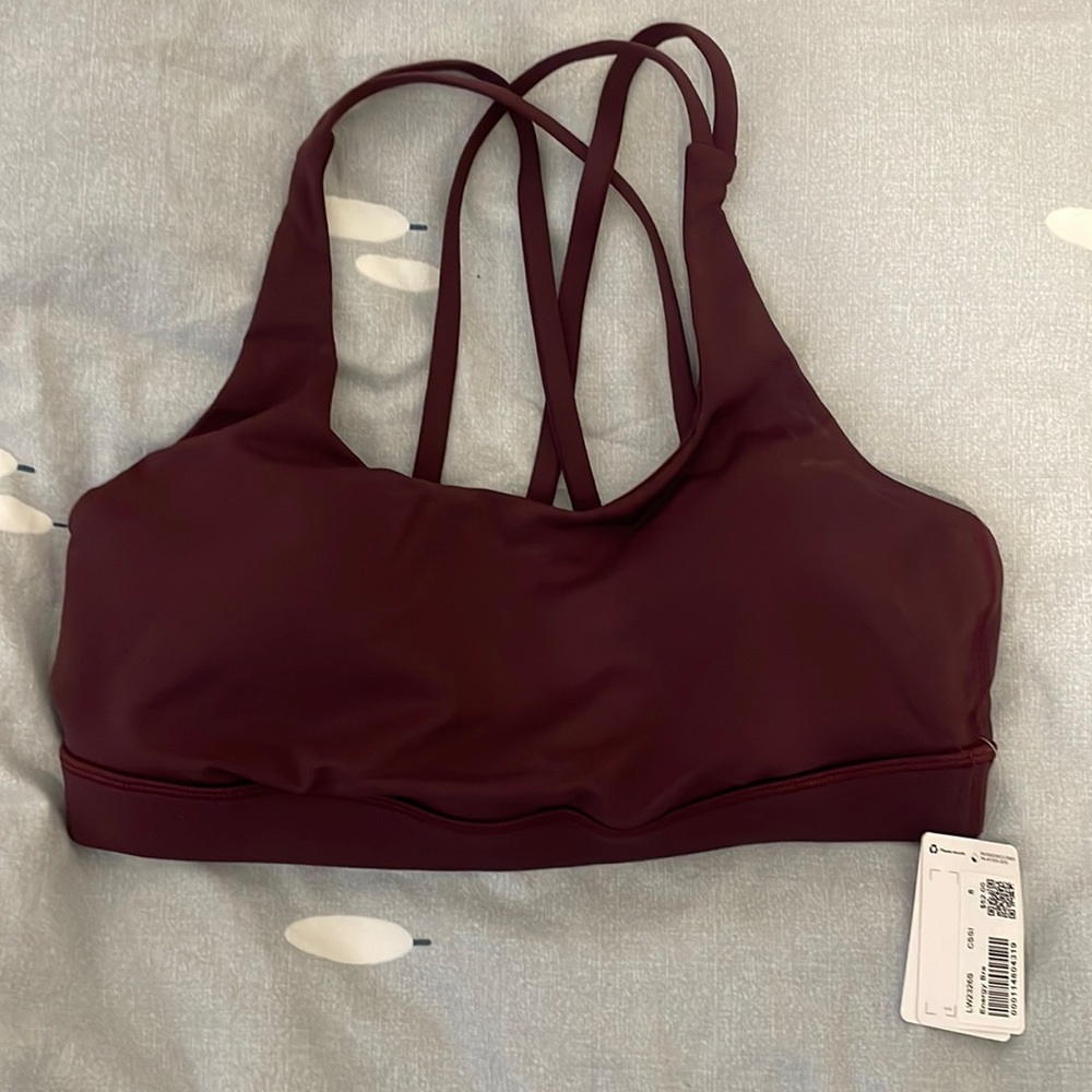 NWT Lululemon Energy Bra sz 8